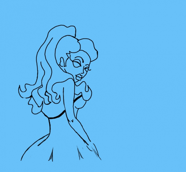 Creation of Sleeping Beauty in Wonderland: Step 1